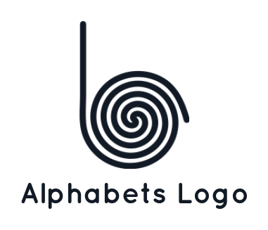 Design a Letter B logo made of lines