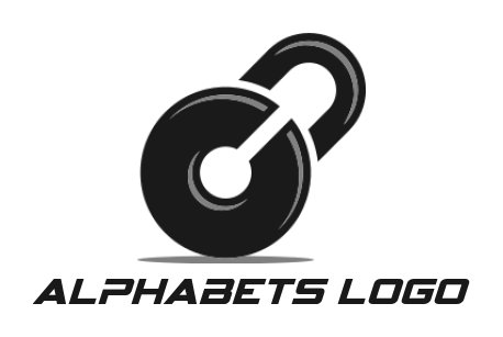 create a Letter C logo forming lock shape