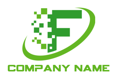 Generate a Letter D logo document in shape of D