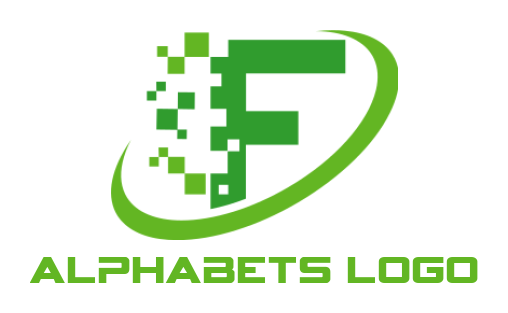 Generate a Letter D logo document in shape of D