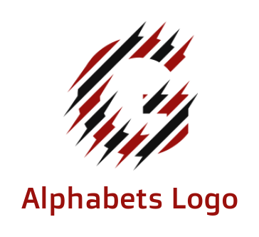 Create a Letter G logo lines forming letter G 