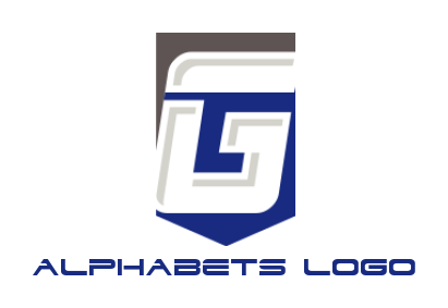 create a Letter G logo incorporated with shield