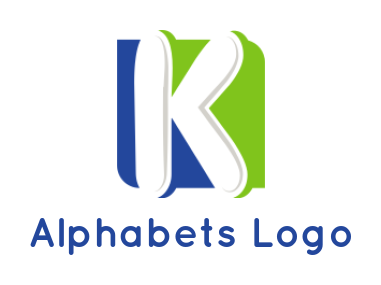 Letter K logo image inside rounded square