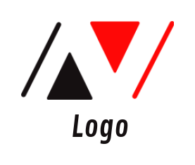 Design a Letter N logo square shape forming letter N