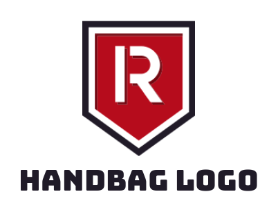 Bag Red R Logo Create Your Handbag Logo in Minutes | LogoDesign.Net