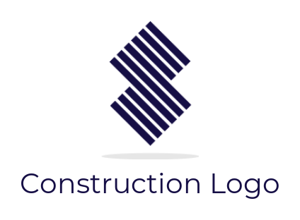 Design a Letter S logo made of lines