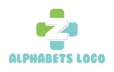Letter Z logo incorporated with medical sign