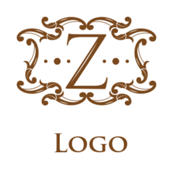 letter z inside the ornaments monogram