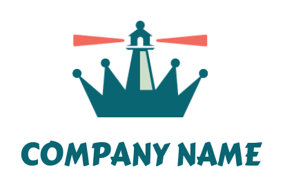 consulting logo of lighthouse merged with crow