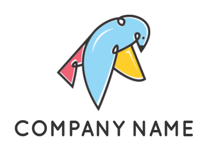 generate a pet logo of a line art hummingbird