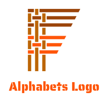 Create a Letter D logo leaves forming letter D