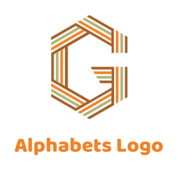 Letter G logo maker swoosh incorporated in letter G 