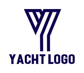 Design a Letter Y logo made of line art