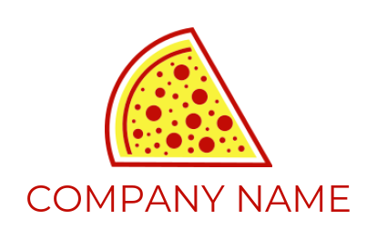 make a restaurant logo line art pizza - logodesign.net