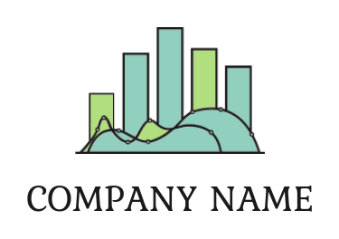 Create Your Own Line Graph Logo | LogoDesign.Net