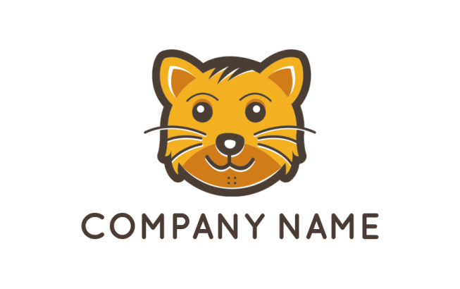 make a pet logo line style cat animal and pet - logodesign.net
