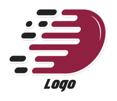 Design a Letter D logo lines incorporated in D 