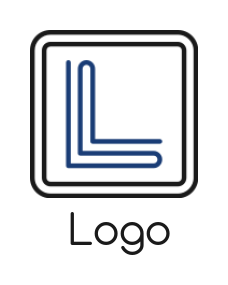 letter lv logo design