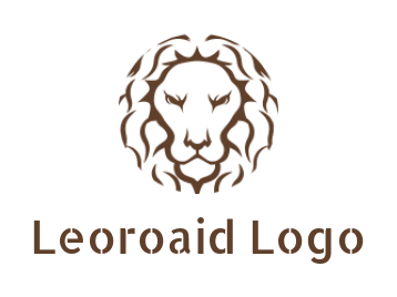 animal logo icon lion head - logodesign.net