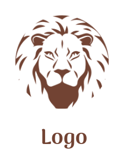 animal logo template lion head emblem - logodesign.net