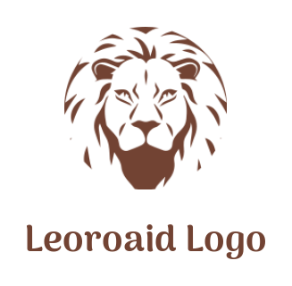 animal logo template lion head emblem - logodesign.net