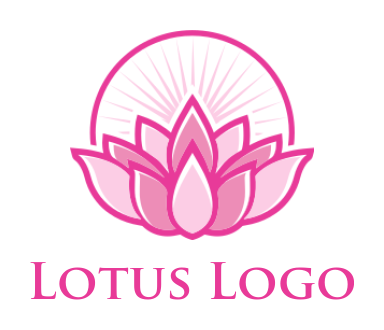Make A Free Lotus Logo Lotus Logo Design Logodesign Net