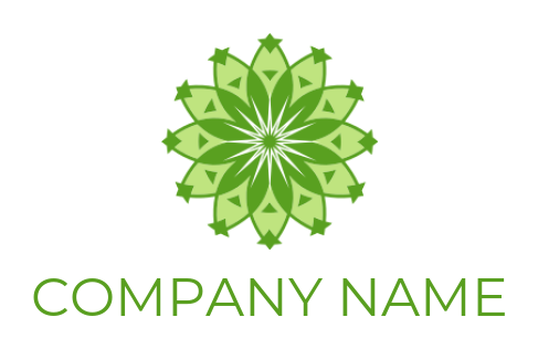 create a spa logo lotus flower mandala ornament - logodesign.net