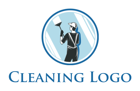 Free Cleaning Logos Gardener Housekeeper Logodesign