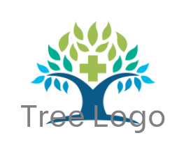 Small Tree Shape Logo Creative Tree Logos | Make a Tree Logo Design | LogoDesign.net