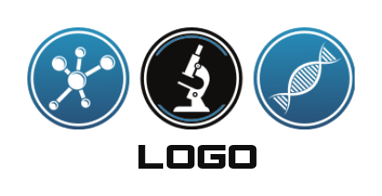medical logo icon medical icons inside circles
