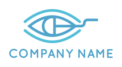 make an IT logo mouse in eye - logodesign.net