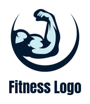 Back Exercise Logo Free Fitness Center Logo Maker | Exercise Logos | LogoDesign