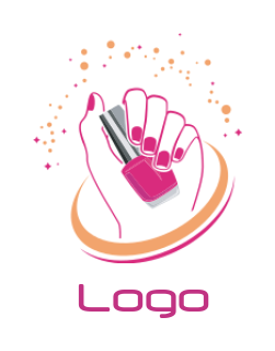 50 Off Nail Spa Logos Make A Nail Salon Logo Logodesign