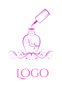 Nail Obsessed - Logo Of Nail Art, HD Png Download - 1600x568(#4139905) -  PngFind
