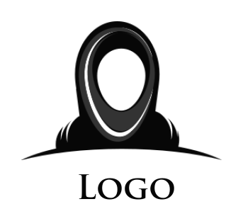 fashion logo negative space face in hijab