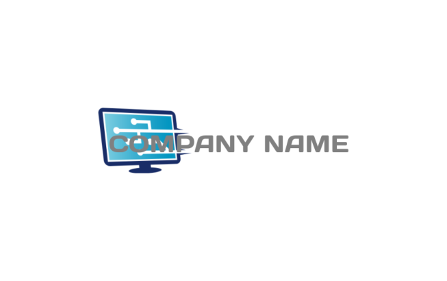 Free Technology Logos Computer Technician It Logodesign