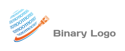 Best Binary Logos | Binary Logo Generator | LogoDesign.net