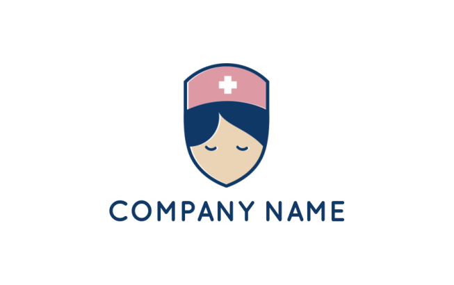 Nurse in uniform | Logo Template by LogoDesign.net Nurse in uniform | Logo Template by LogoDesign.net