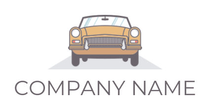auto shop logo maker vintage car