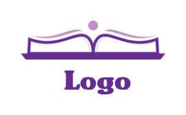 create a publishing logo open book publishing