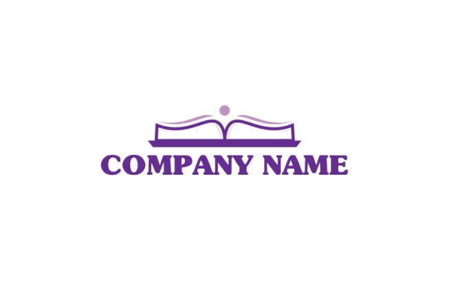 create a publishing logo open book publishing | Logo Template by ...
