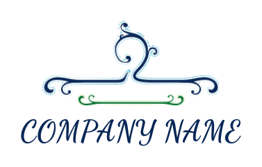 cleaning logo online ornaments forming hanger