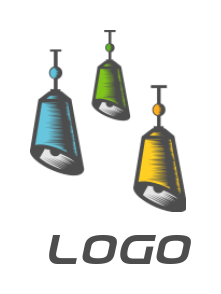 generate a home improvement logo pendant lamp