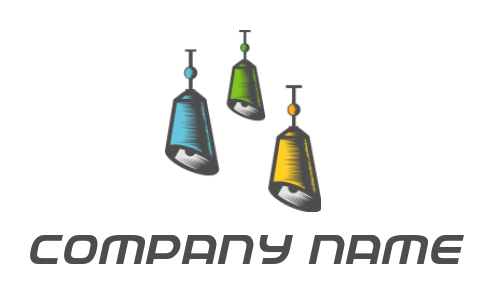 generate a home improvement logo pendant lamp