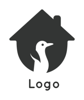 penguin incorporated with house