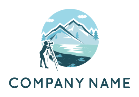 photography logo photographer picture mountains