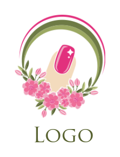 50 Off Nail Spa Logos Make A Nail Salon Logo Logodesign