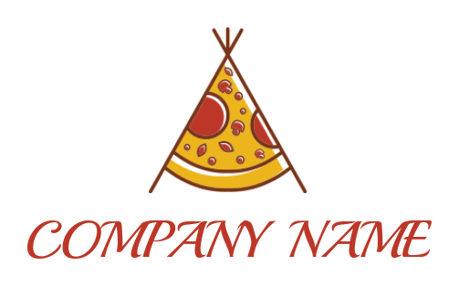 pizza slice in line tipi