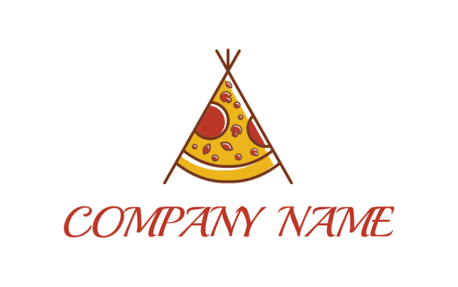 Pizza On Fire Logo Template By Logodesign Net