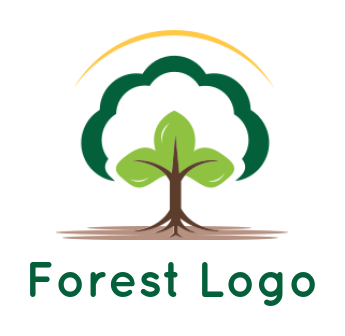 Logo Maker Forest GIF - Logo Maker Forest Trees - Discover & Share